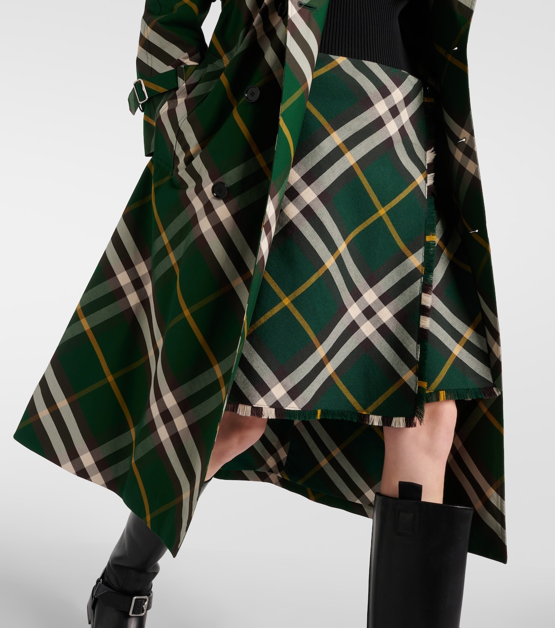 Trench-coat Burberry Check en coton | Burberry