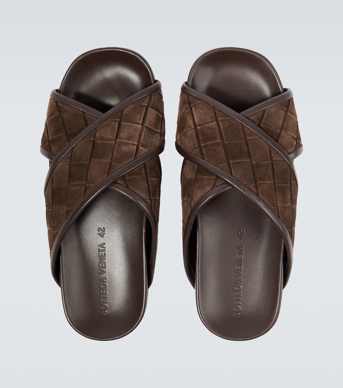 Slippers Tarik aus Veloursleder | Bottega Veneta