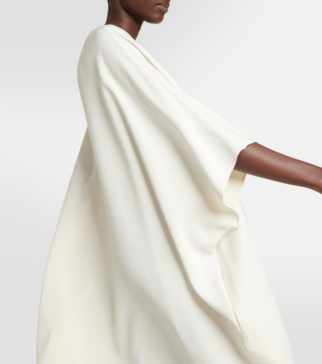 Oversize-Midikleid Abasi aus Wolle und Seide | The Row