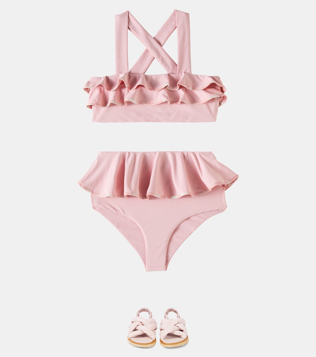 Aman ruffled bikini bottoms | Marysia Bumby