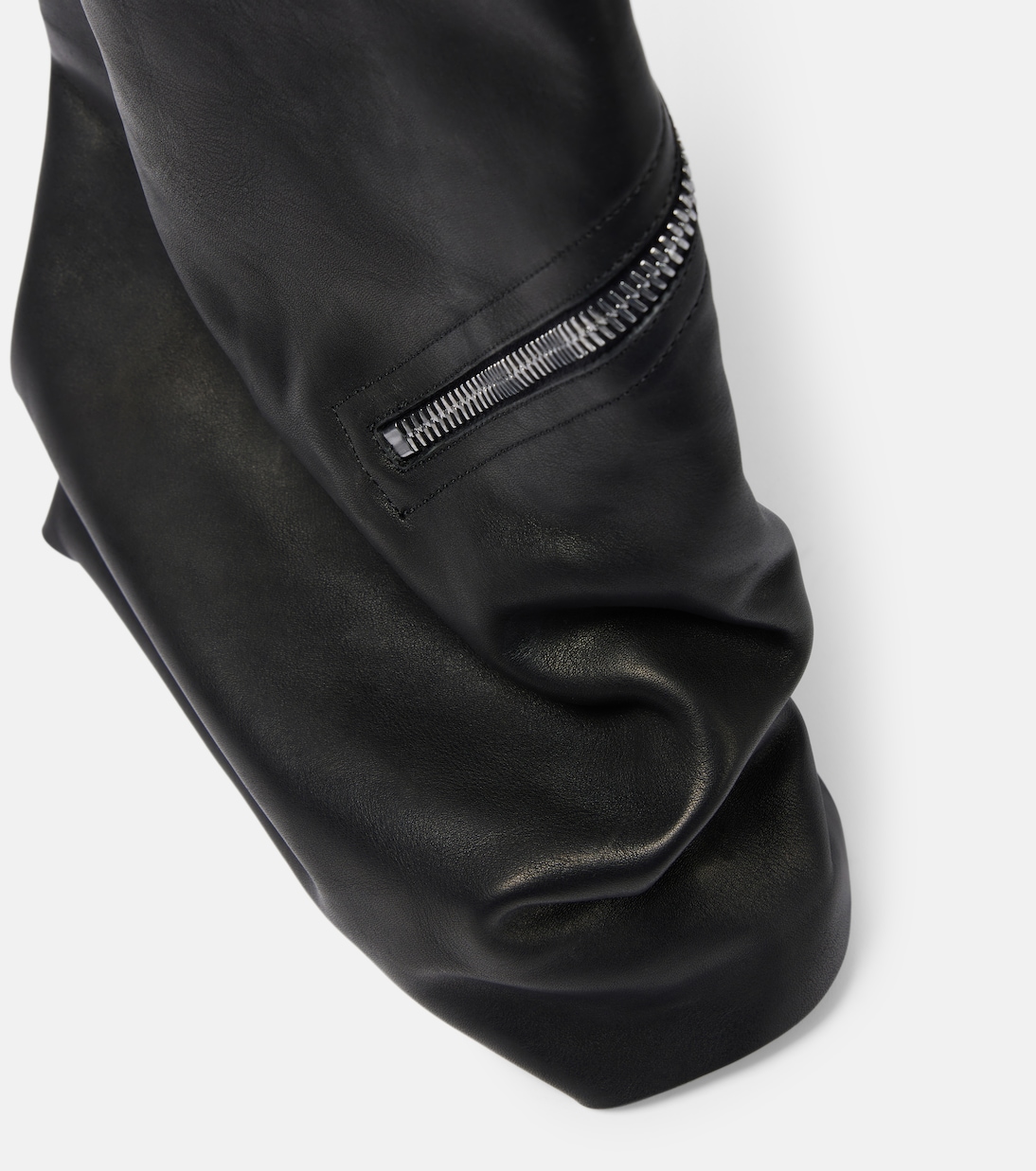 Botas altas Cargoflares de piel | Rick Owens
