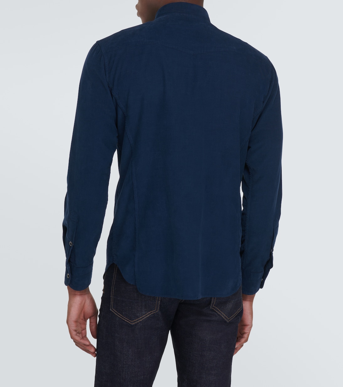 Camisa western de pana de algodón | Tom Ford