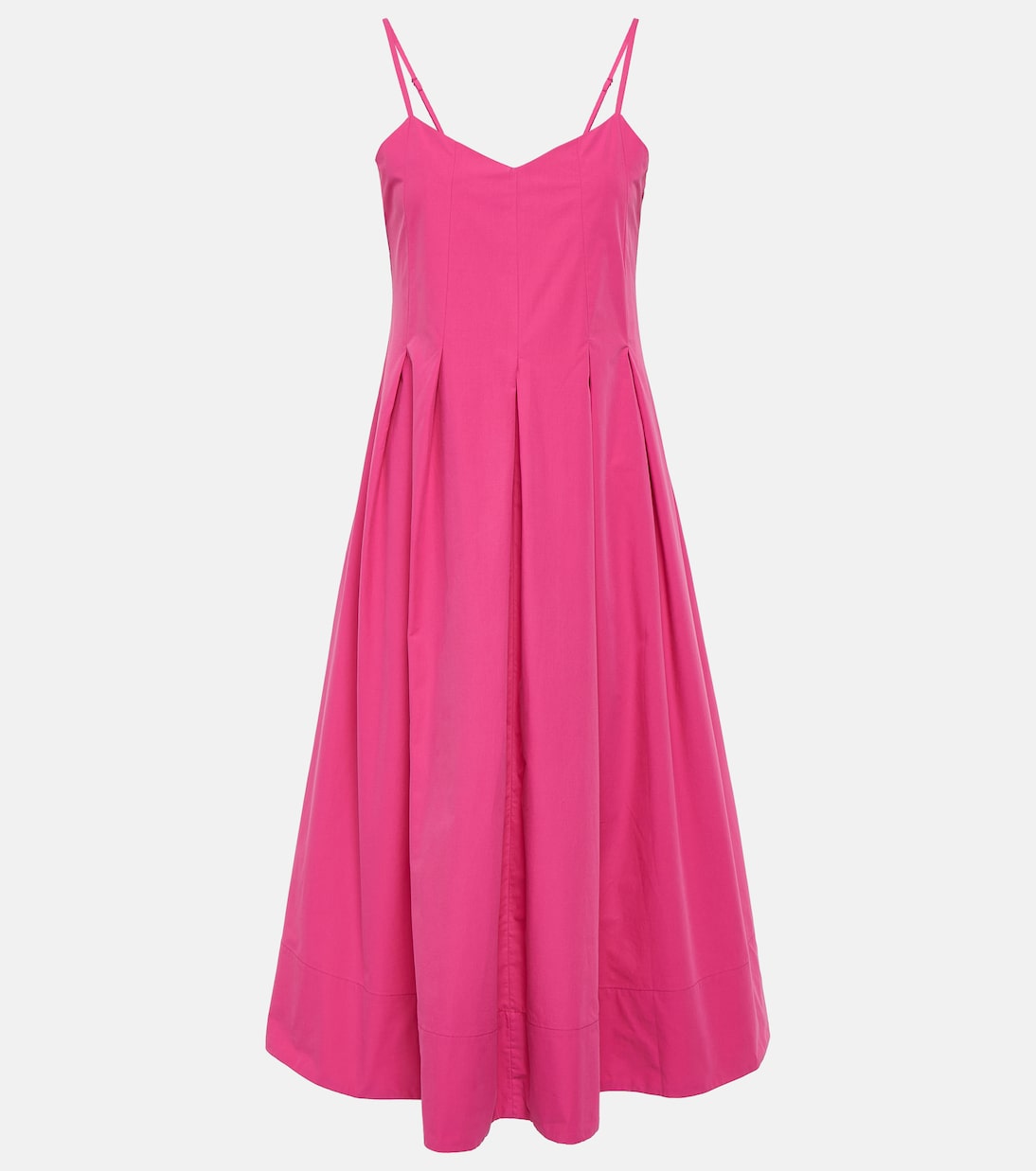 Midikleid Kate aus Baumwolle | Asceno