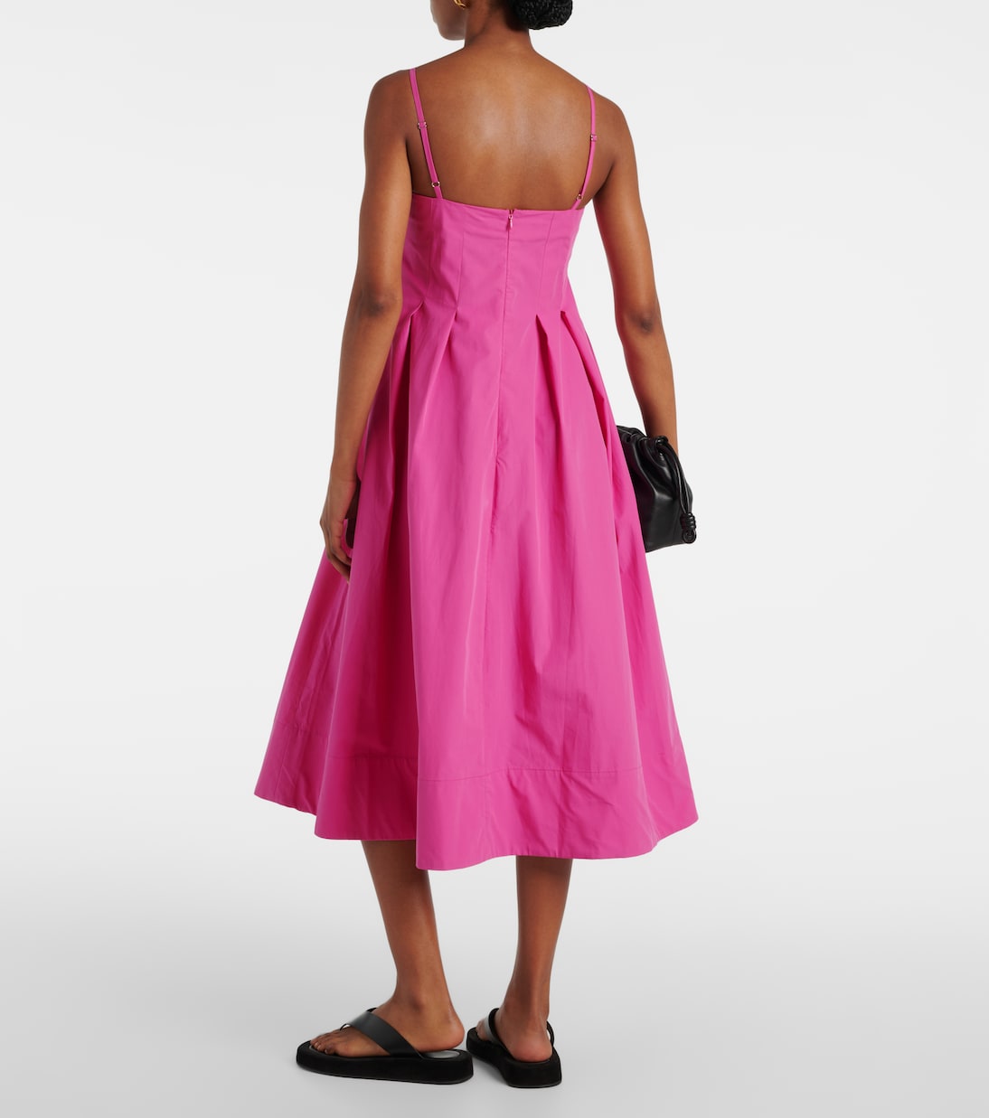 Midikleid Kate aus Baumwolle | Asceno