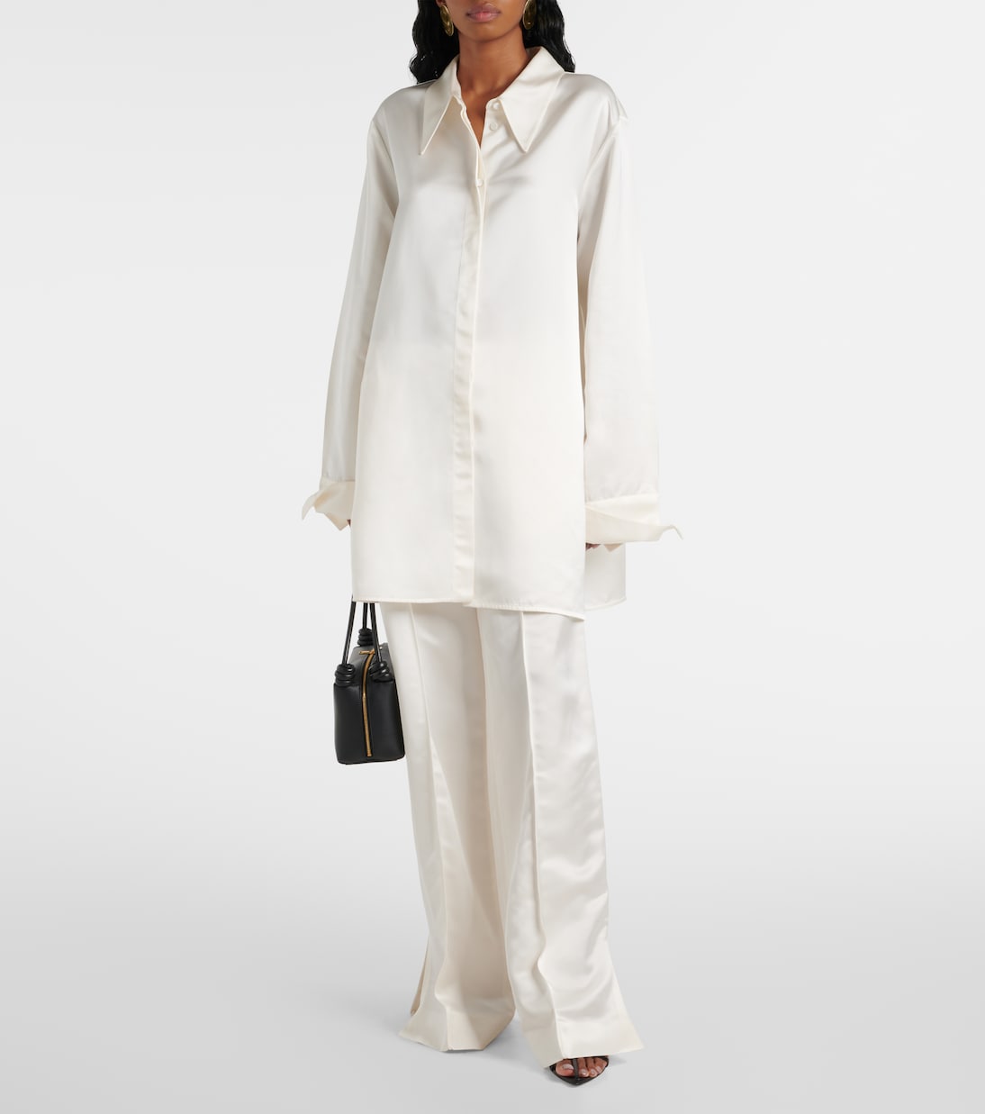 Camicia in raso | Jil Sander