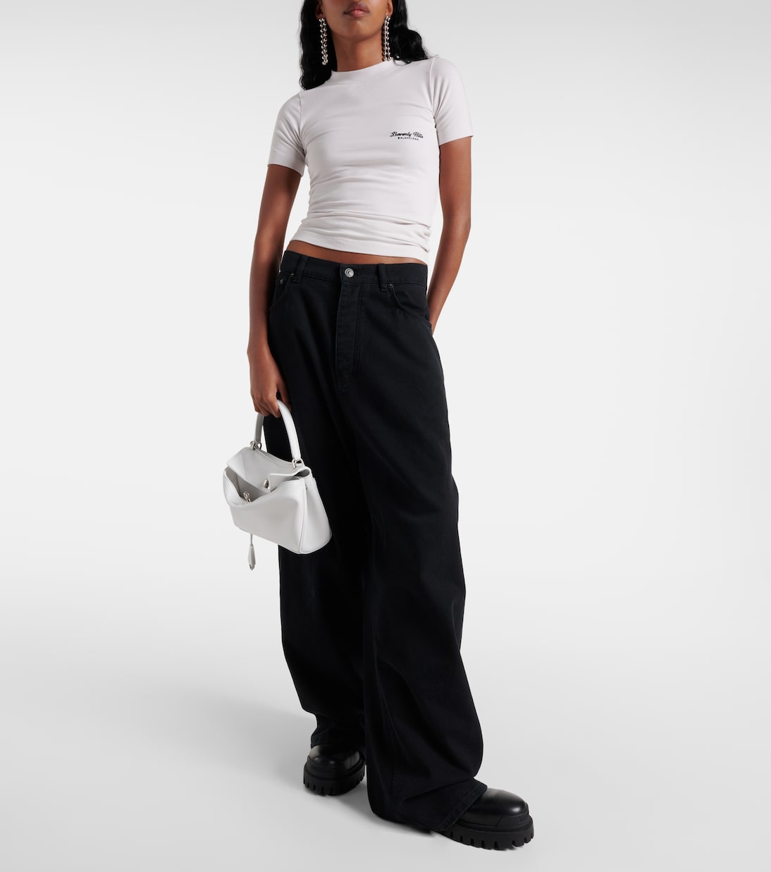 T-shirt Beverly Hills in cotone | Balenciaga