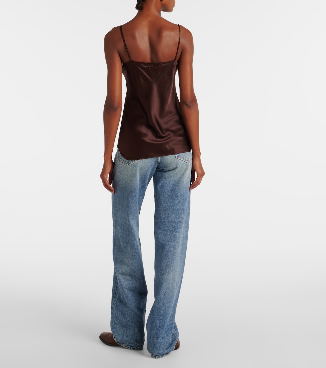 Camisole Isabella in raso di seta | Nili Lotan