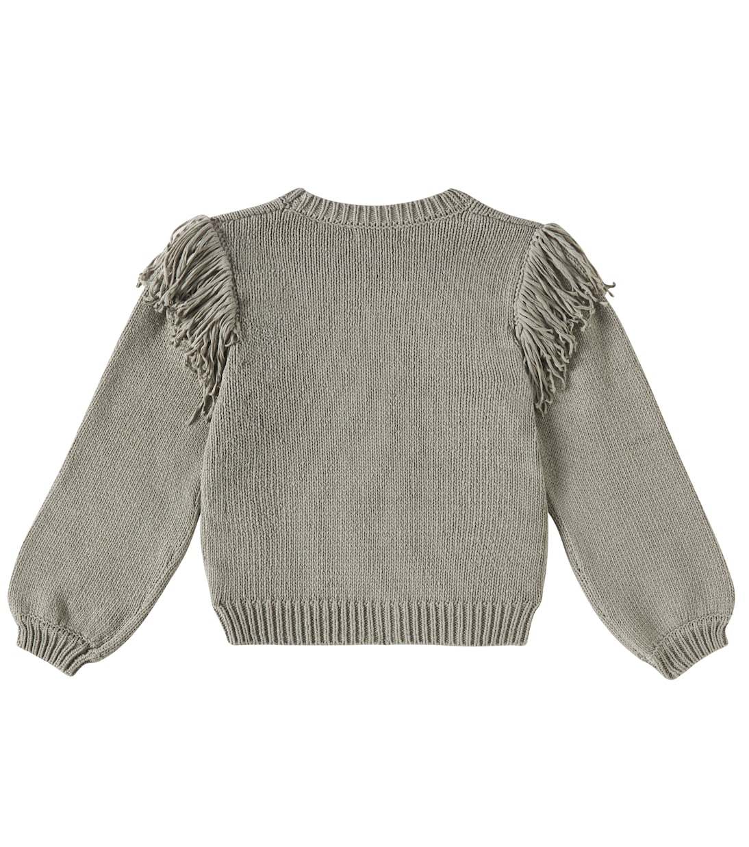 Cardigan in cotone con frange | Rylee + Cru