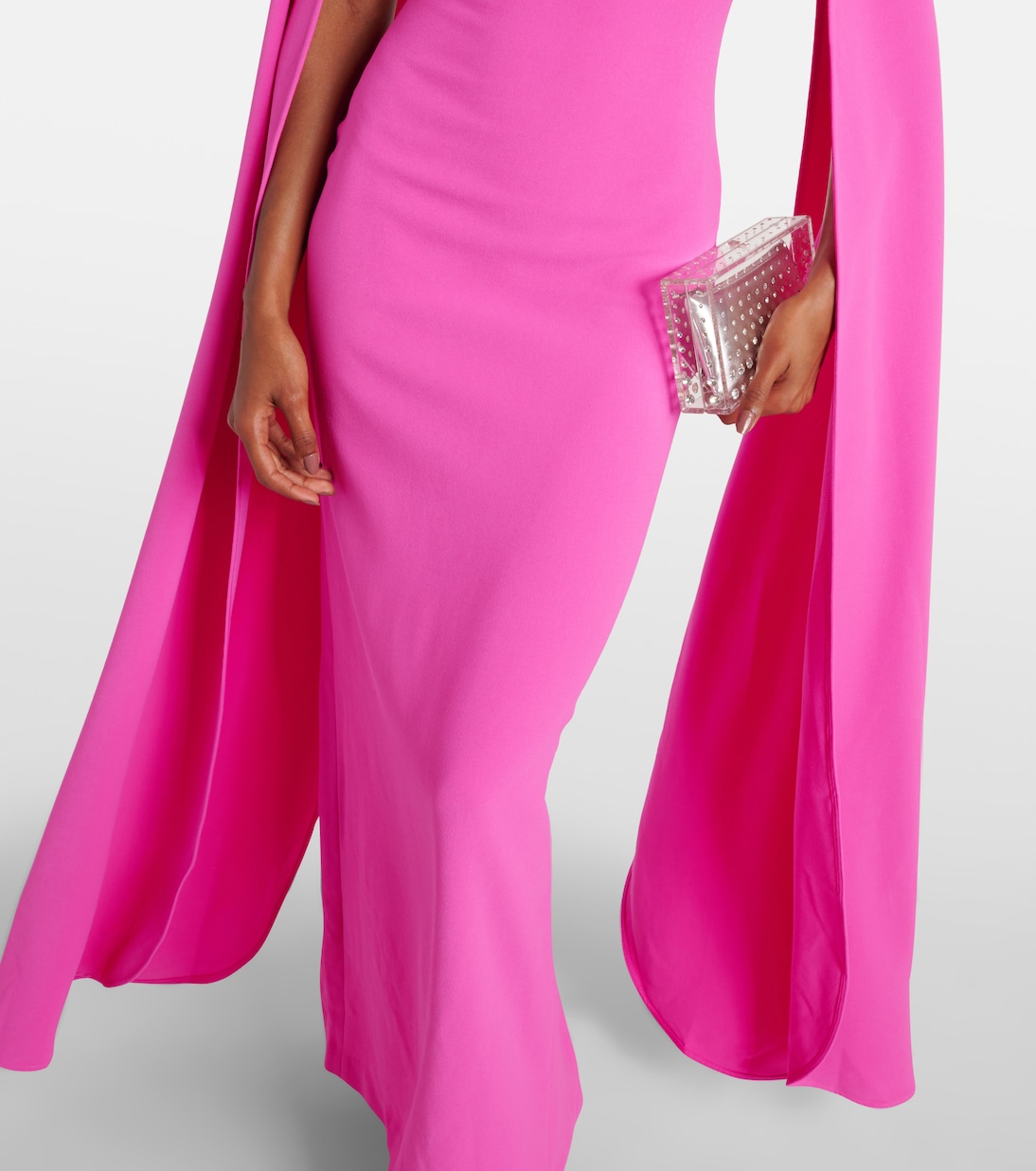 Sadie crêpe gown  | Solace London