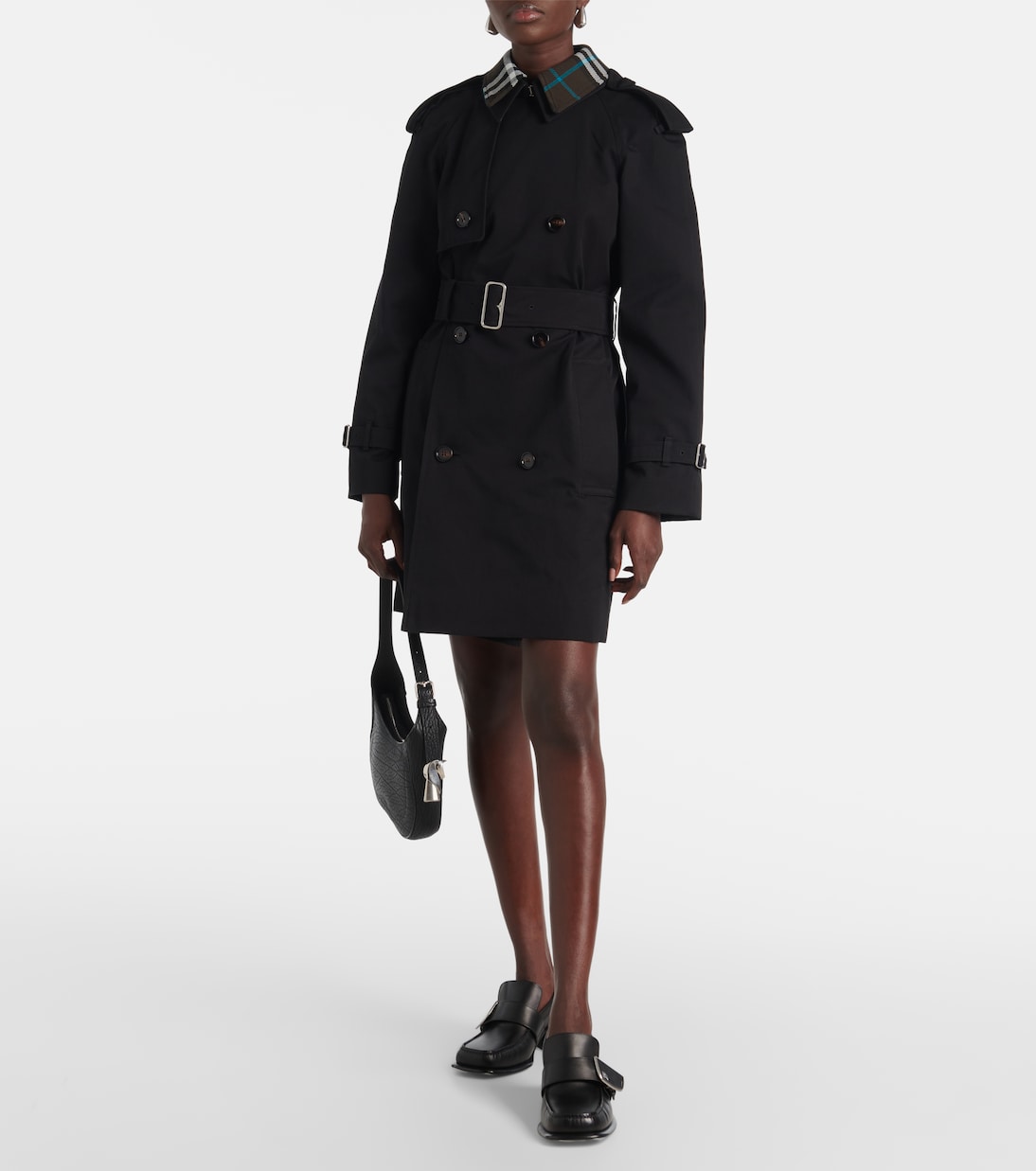 Trench in gabardine di cotone | Burberry