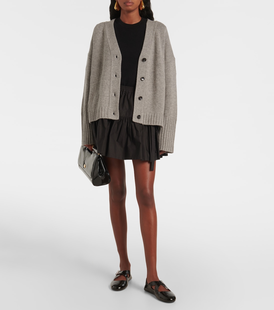 Wool and cashmere cardigan | Jardin des Orangers