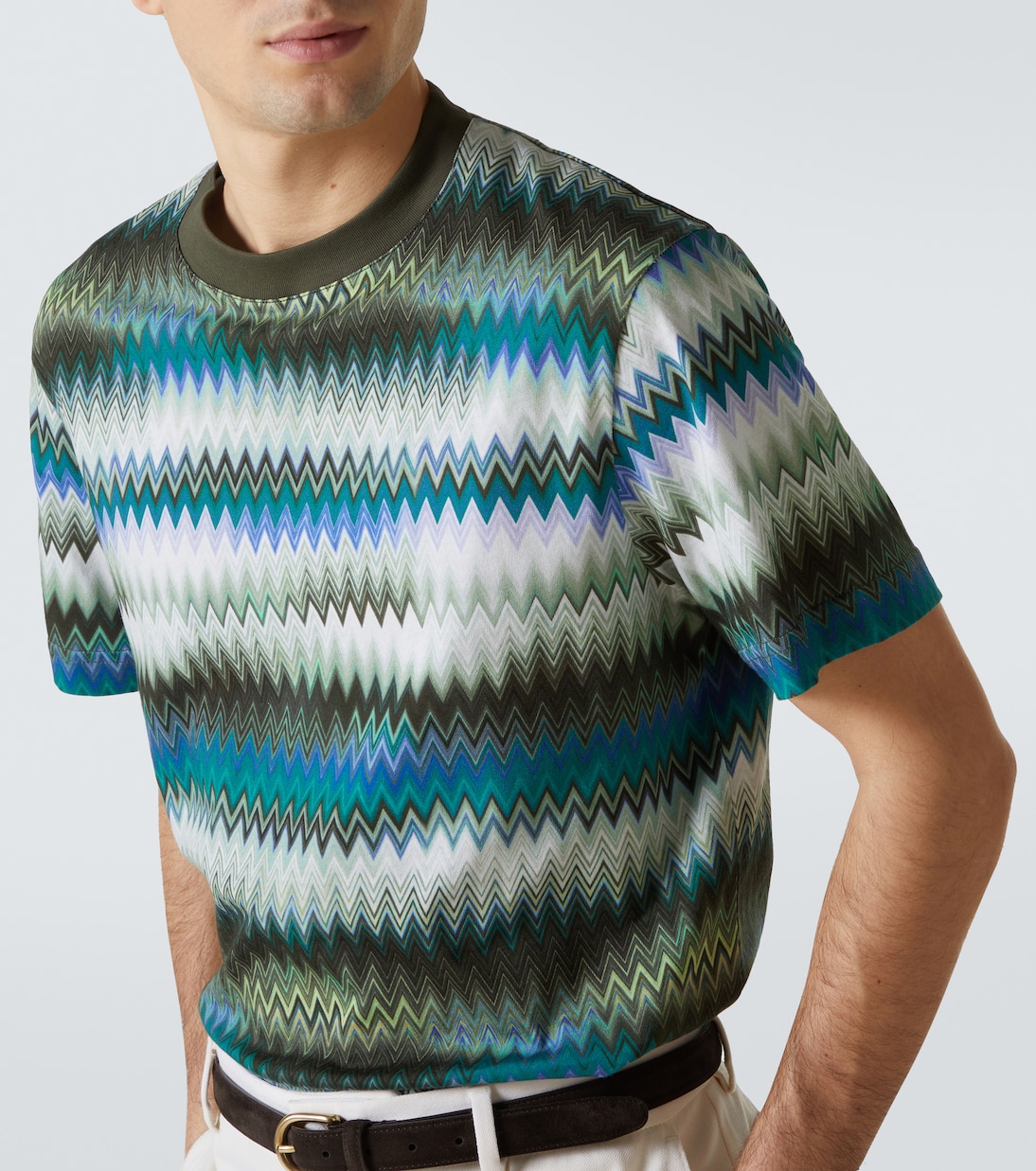 T-shirt Zigzag métallisé | Missoni