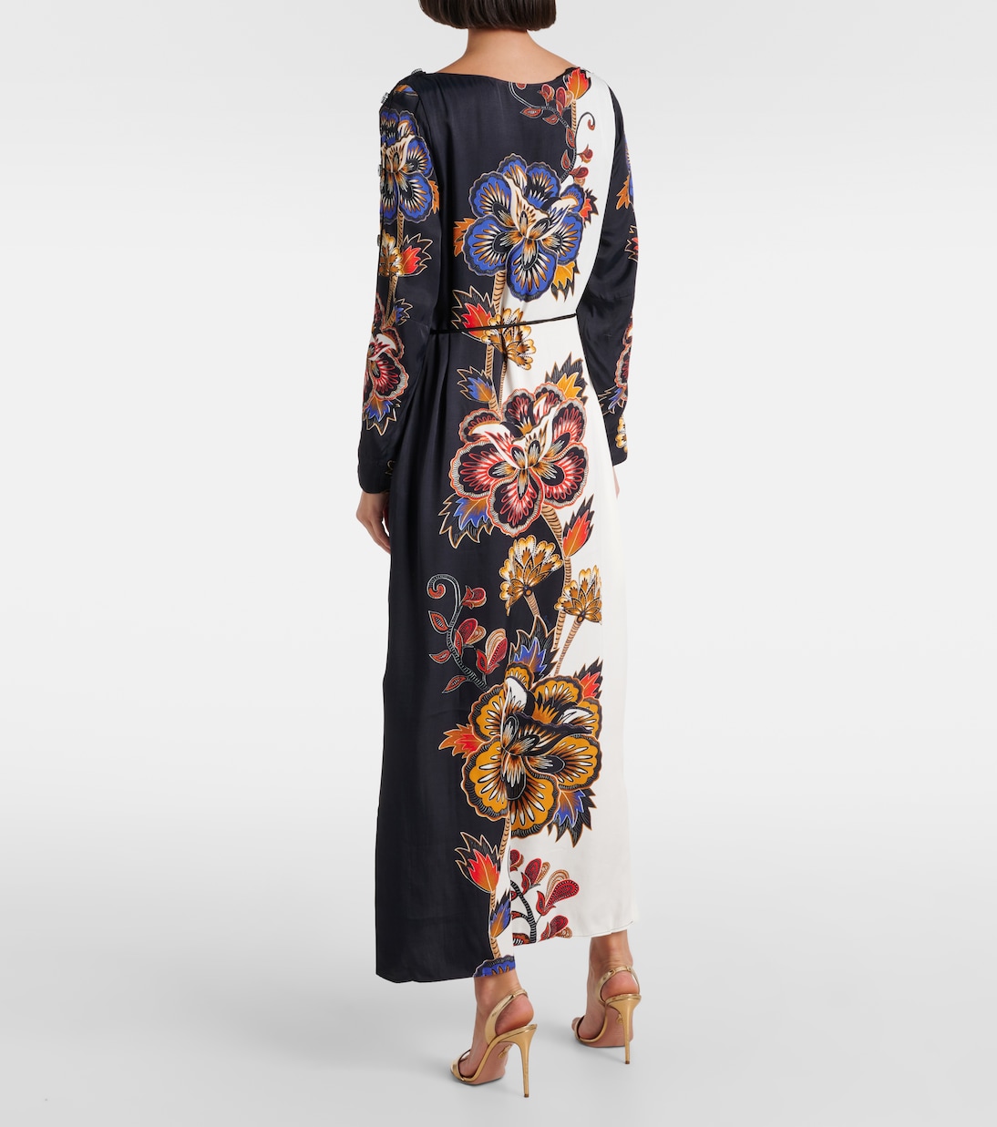 Vestido Largo Estampado Floral de Farm Rio para Jóvenes Modernos