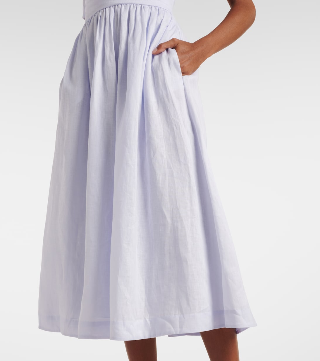 Abito midi in lino | Zimmermann