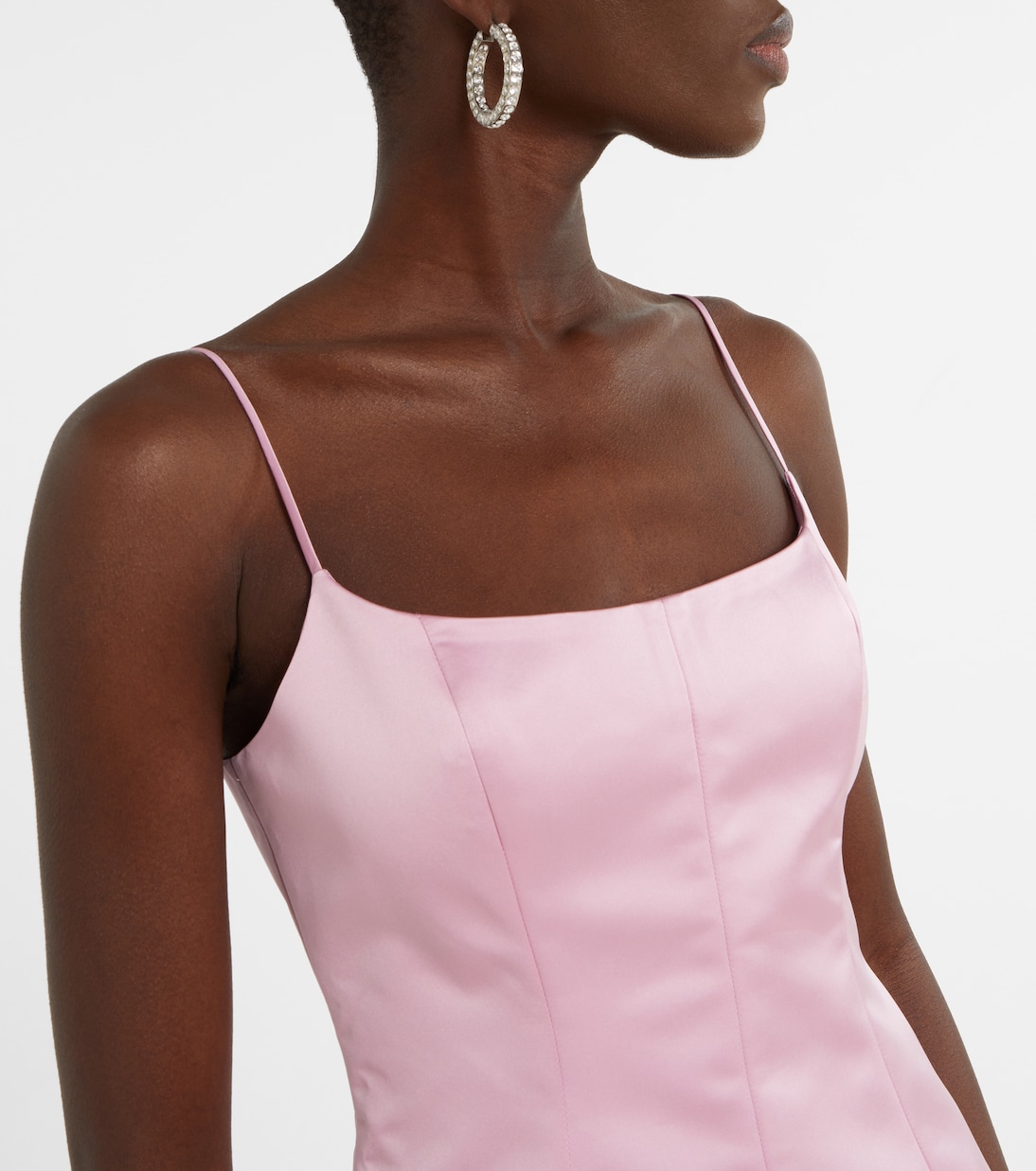 Minikleid aus Duchesse-Satin | Blumarine