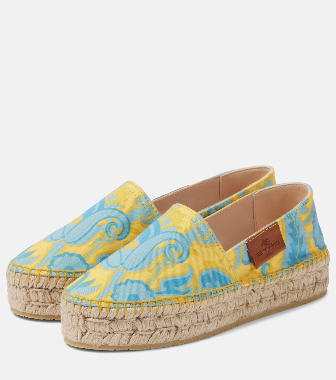 Printed canvas espadrilles | Etro
