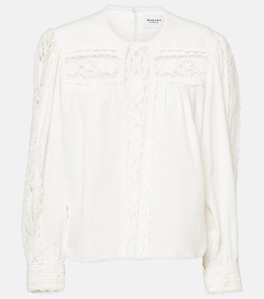 Top Valmira in lino e cotone con ricamo | Marant Etoile