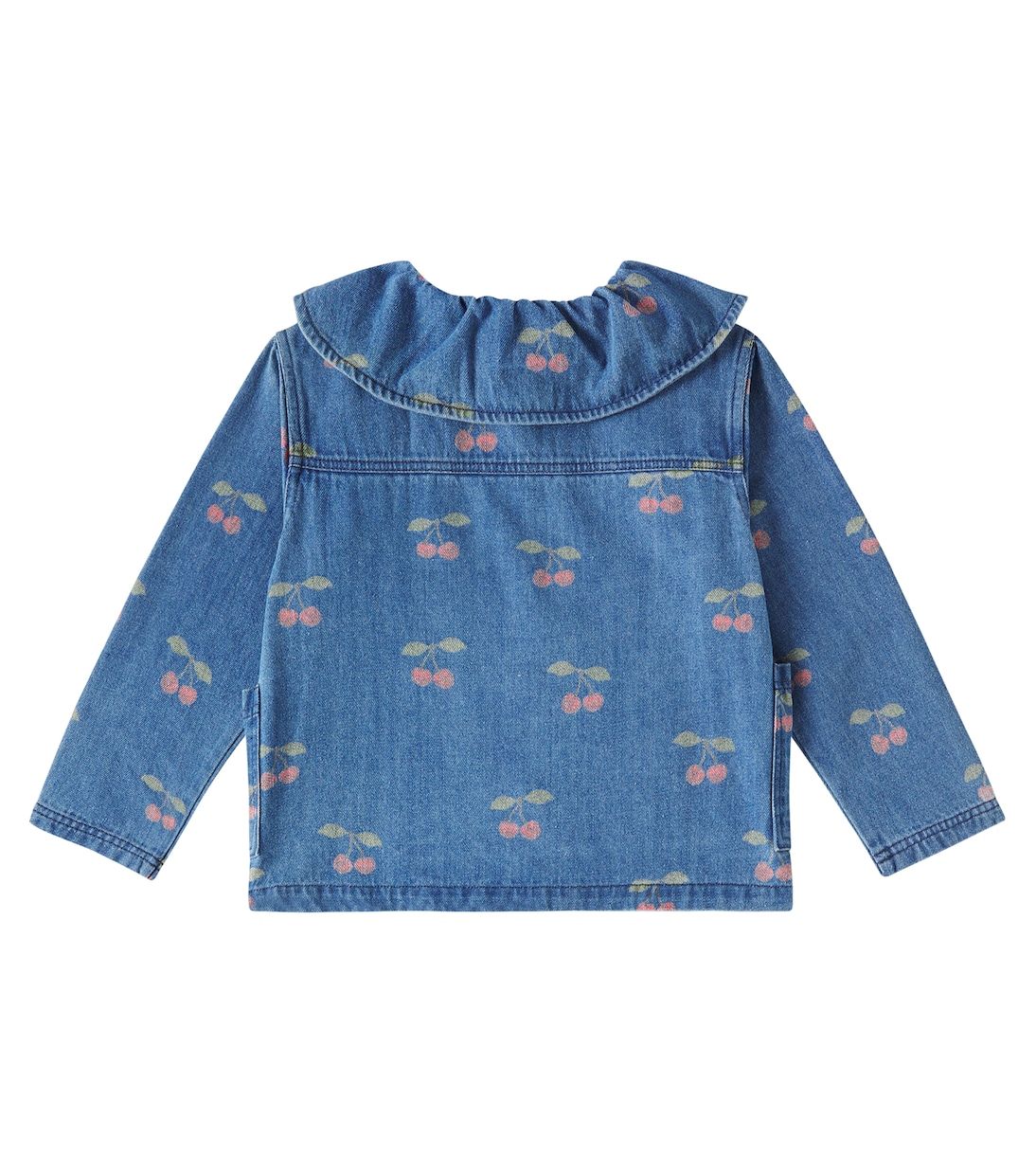 Camisa Margot Frill de denim estampada | Konges Sløjd