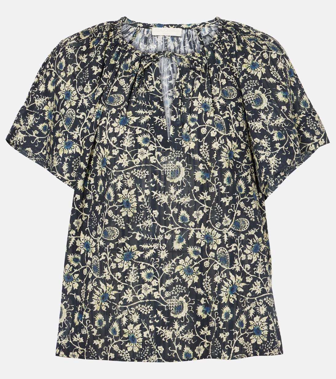 Top Sena in misto cotone con stampa | Ulla Johnson