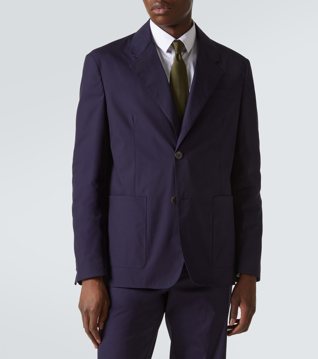 Blouson in popeline di misto cotone | Prada