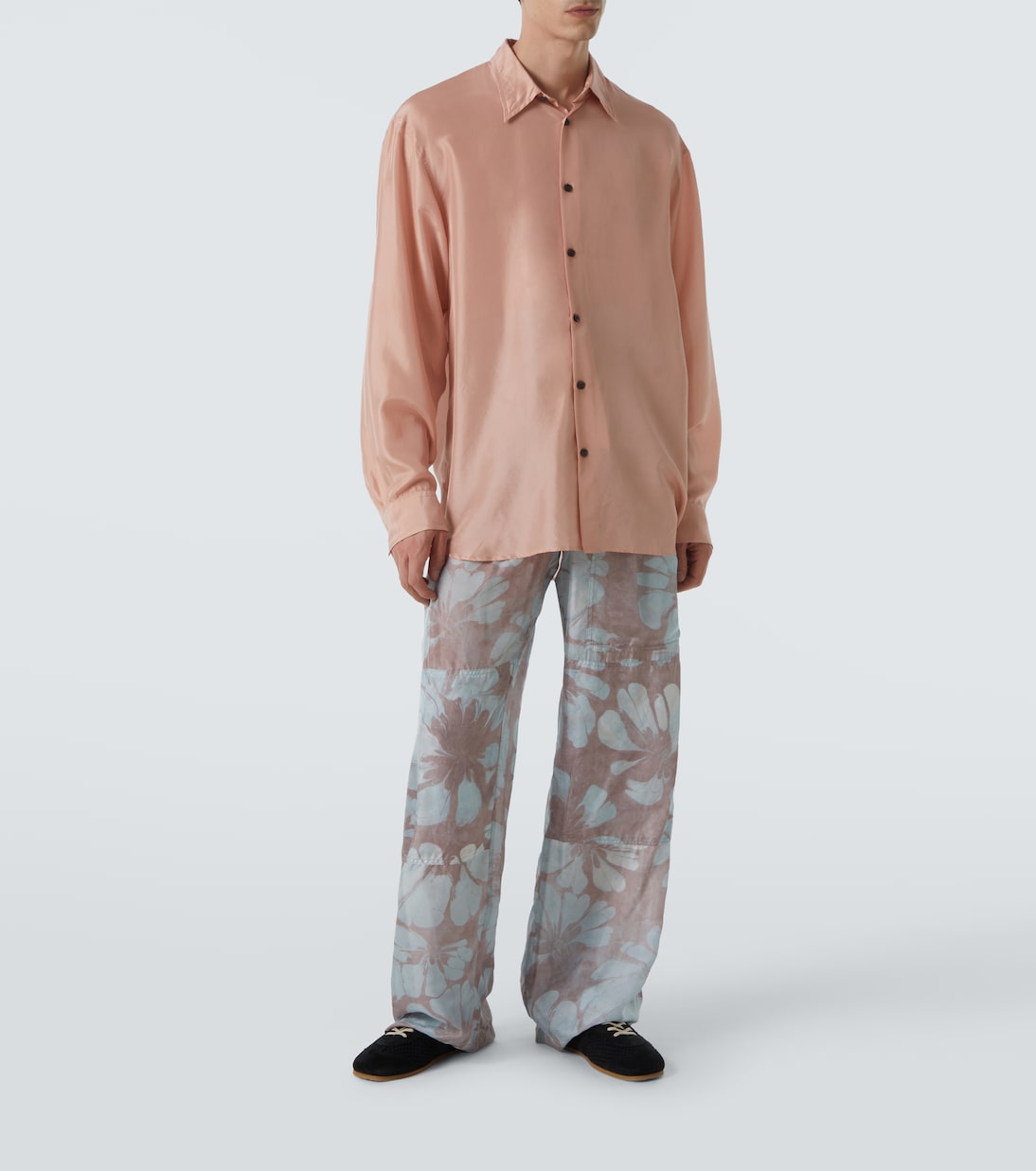 Sneakers in suede e mesh | Dries Van Noten