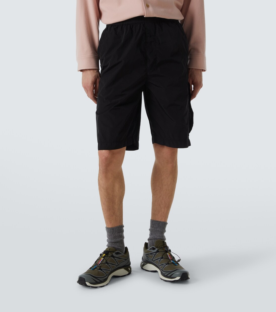 Cargo-Shorts aus Chrome-R | C.P. Company