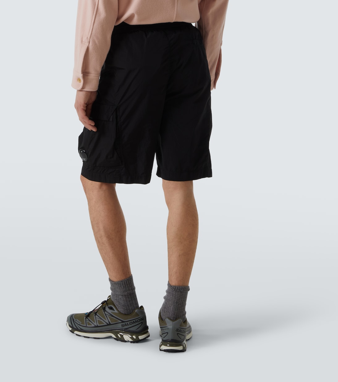 Cargo-Shorts aus Chrome-R | C.P. Company