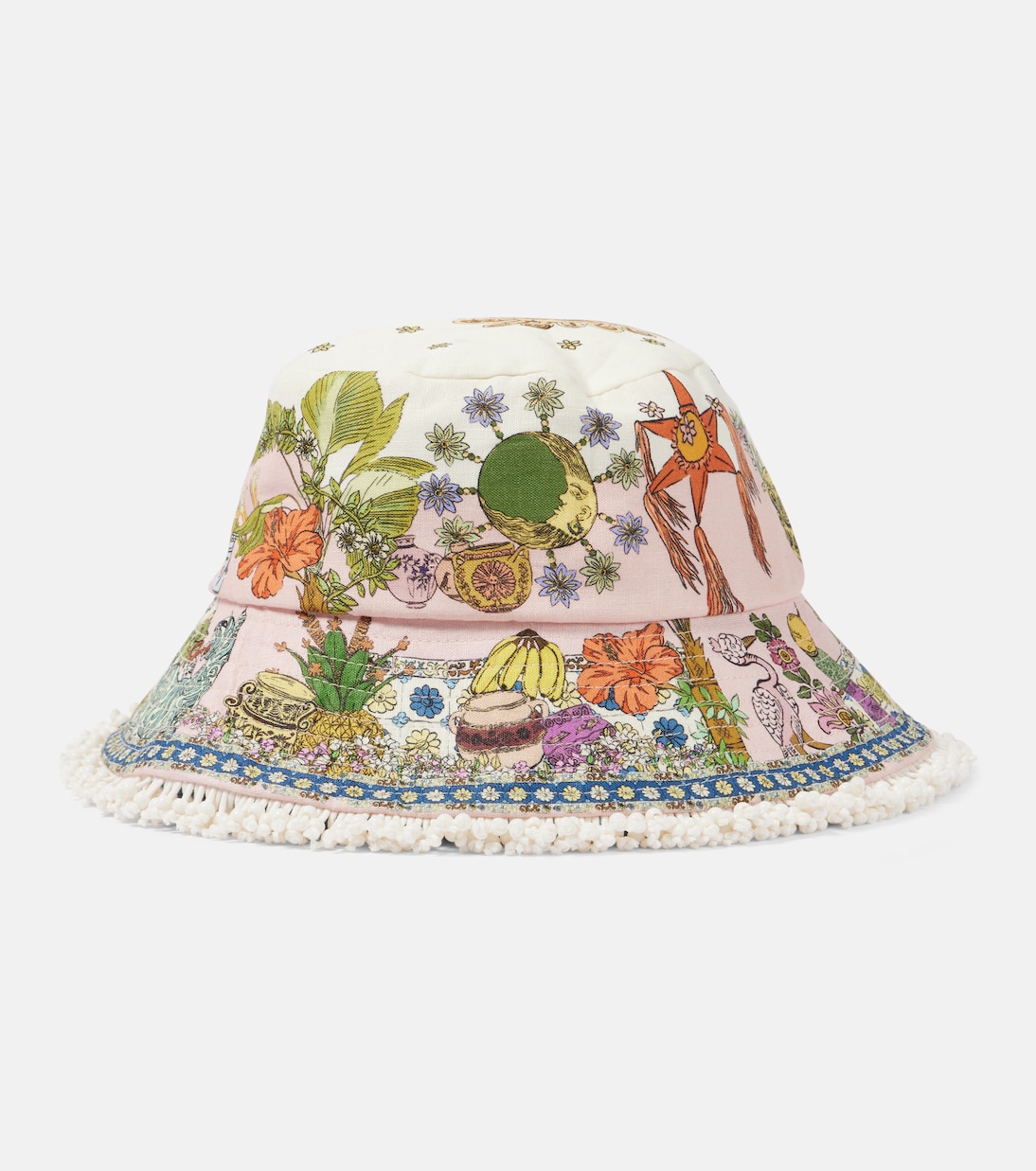 Cappello a secchiello in lino Hazel di ALÉMAIS per stili giovanili