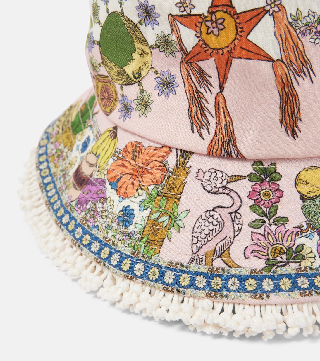 Cappello a secchiello in lino Hazel di ALÉMAIS per stili giovanili