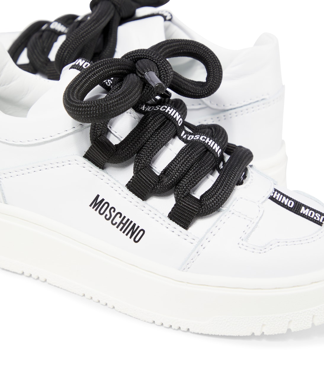 Zapatillas de piel | Moschino Kids