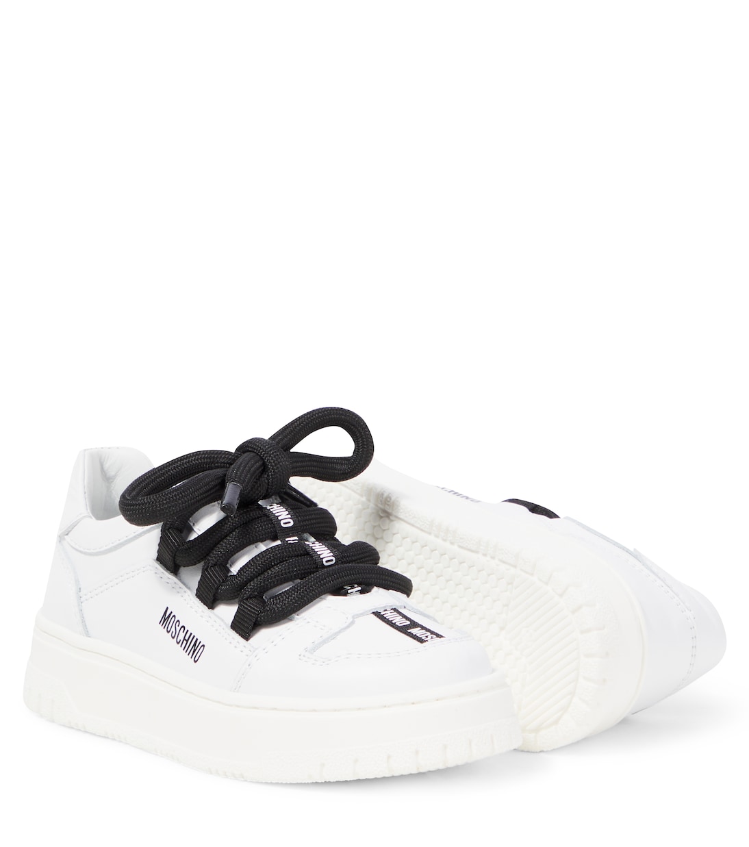 Zapatillas de piel | Moschino Kids