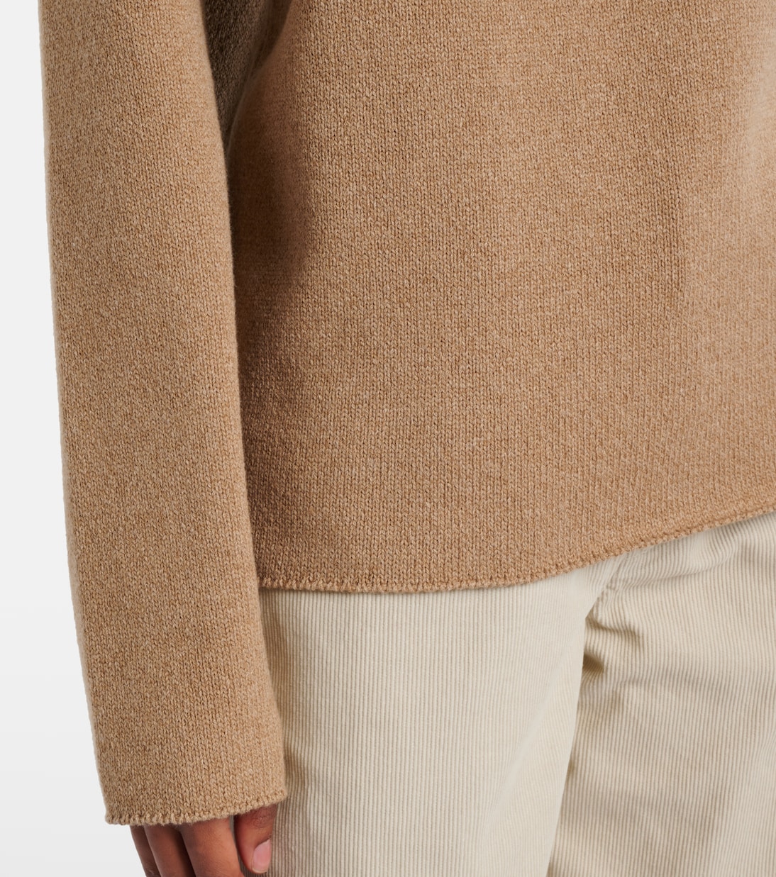 Top Jhaio in cotone e cashmere | The Row
