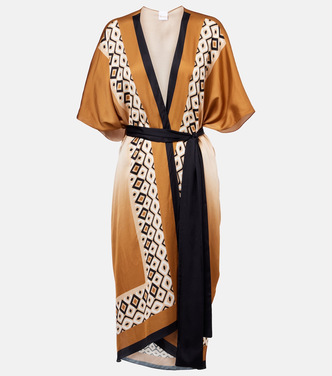 Robe de plage Dany imprimée en satin | Max Mara