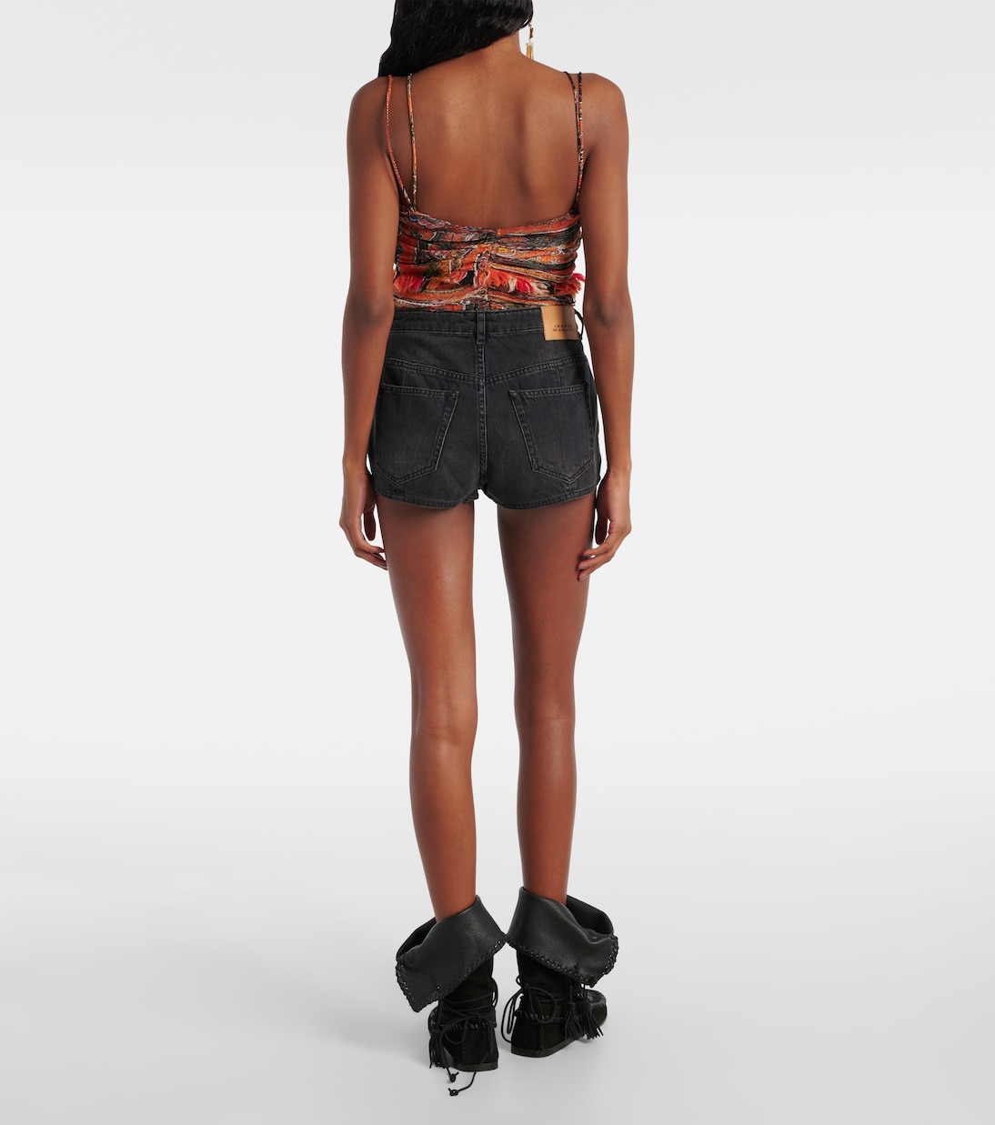 Delma faded denim shorts | Isabel Marant