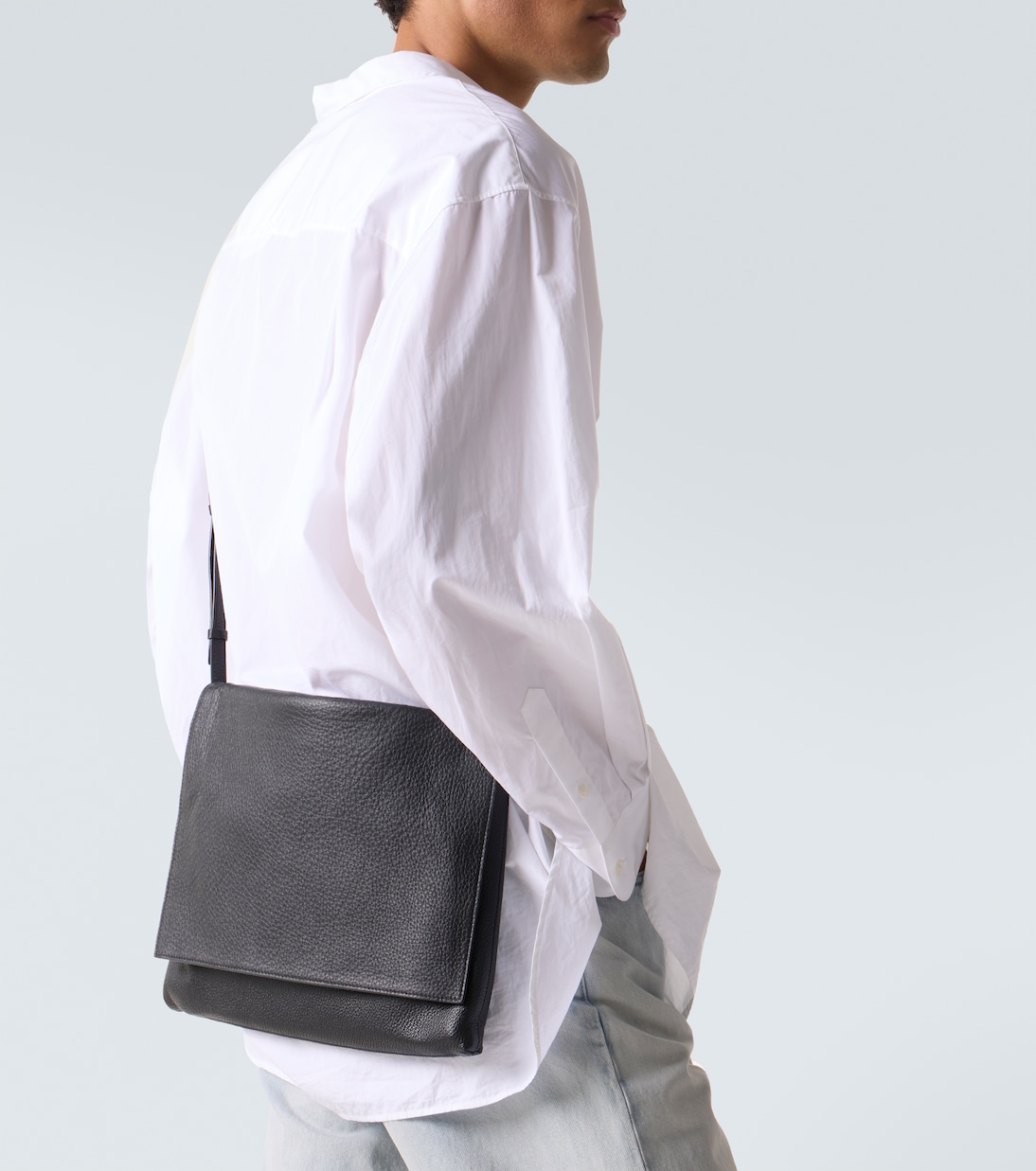 Sac à bandoulière Nan en cuir | The Row