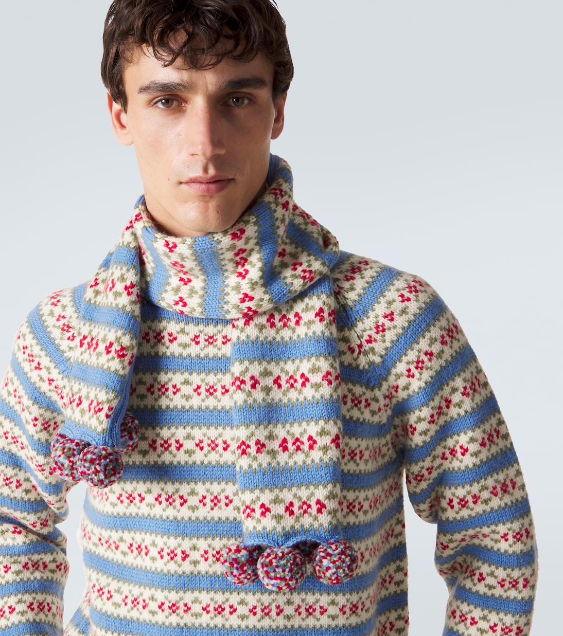 Schal Wedgewood aus Schurwolle | Bode