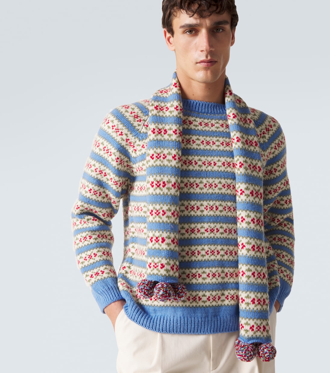 Schal Wedgewood aus Schurwolle | Bode