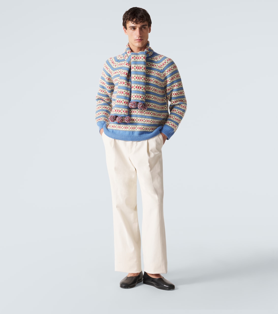 Schal Wedgewood aus Schurwolle | Bode