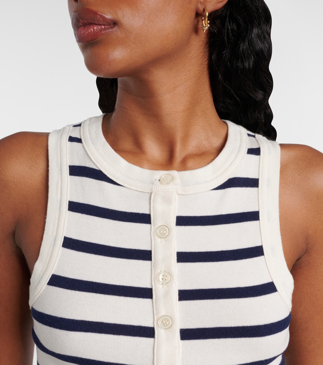 Tank top Caralyn in misto cotone a righe | Citizens of Humanity
