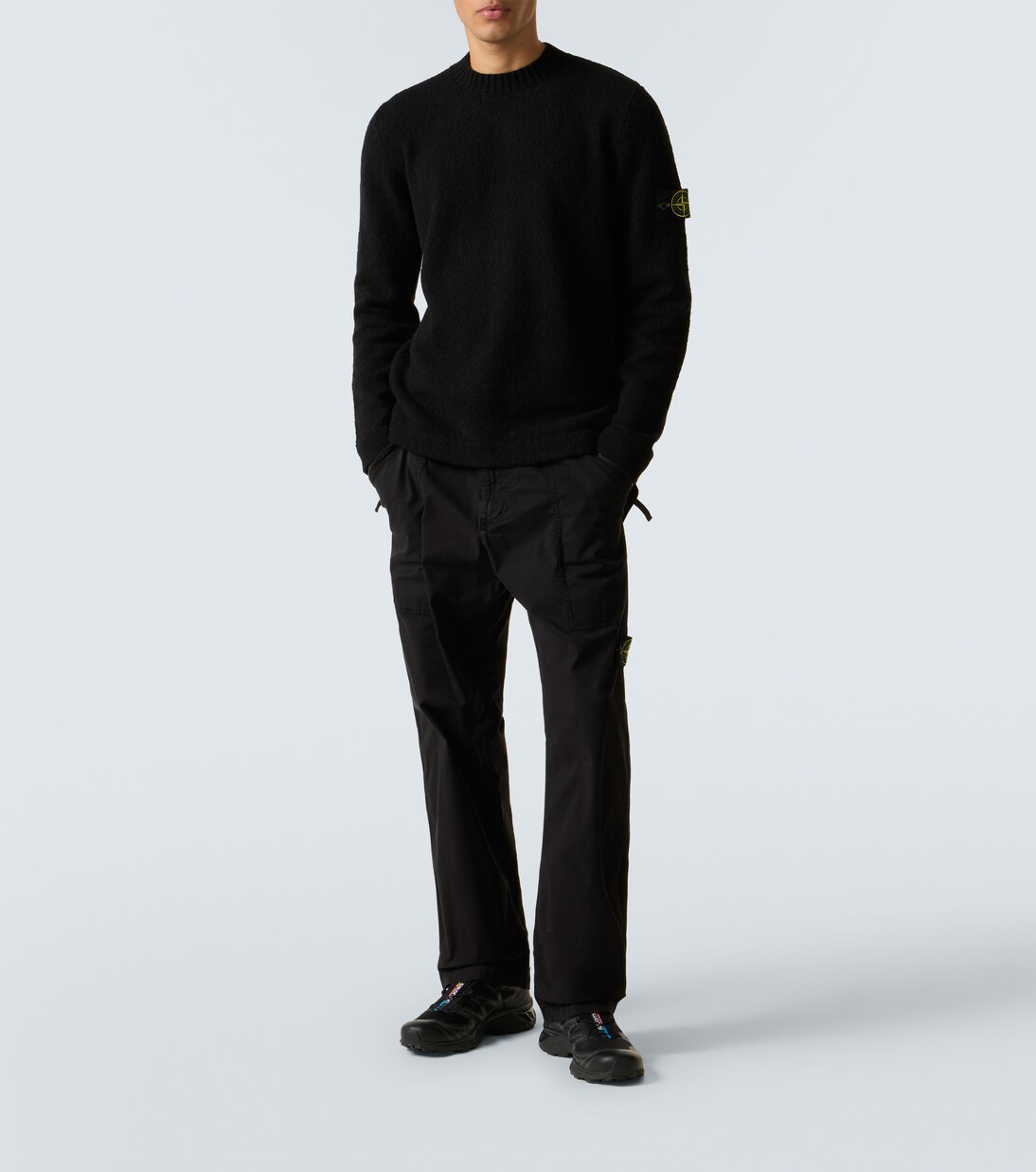 Compass wool-blend sweater | Stone Island