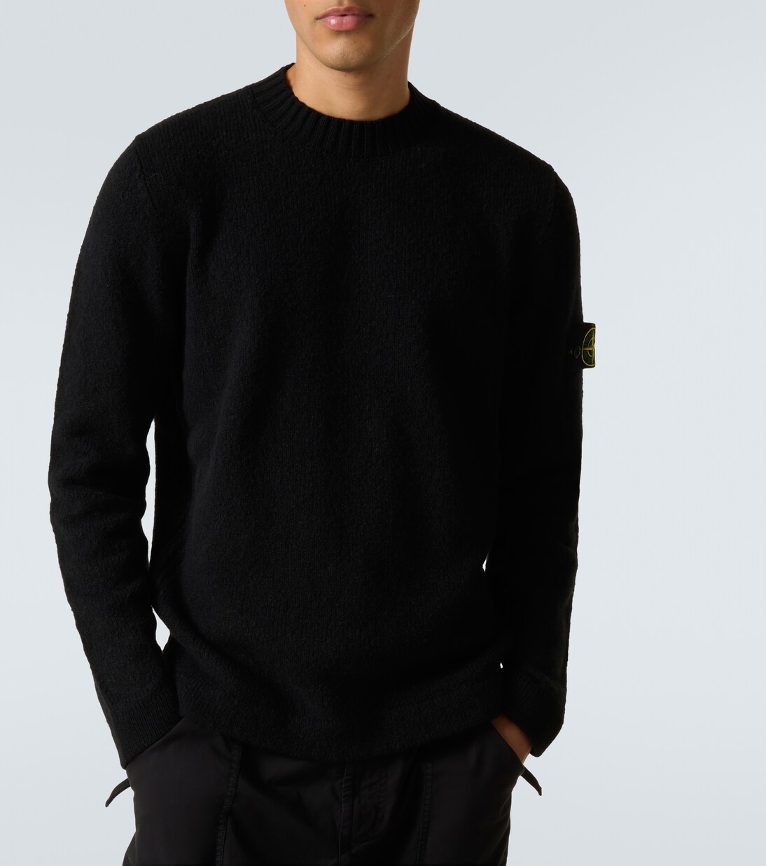 Compass wool-blend sweater | Stone Island