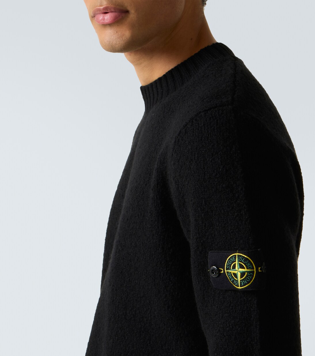 Compass wool-blend sweater | Stone Island