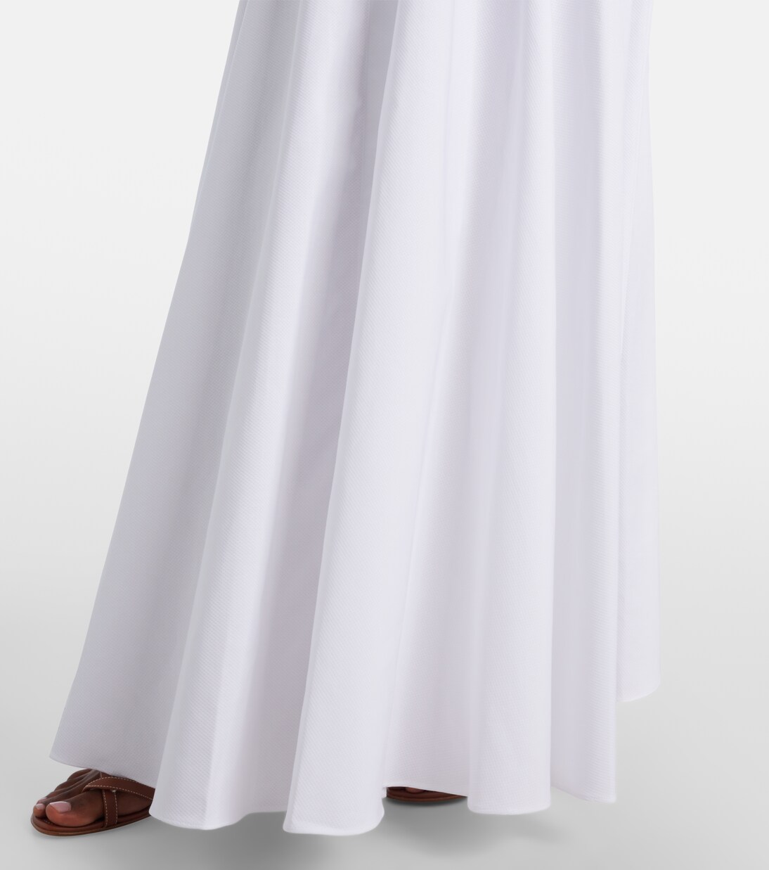 Maxikleid aus Baumwollpopeline | Ralph Lauren Collection