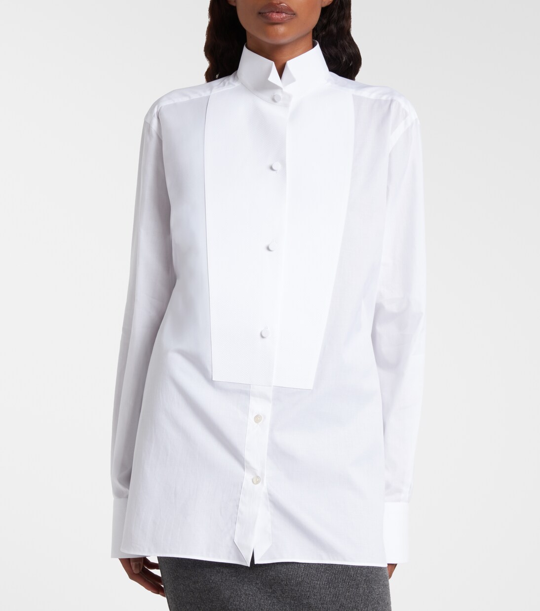 Hemd aus Baumwoll-Voile | Tom Ford
