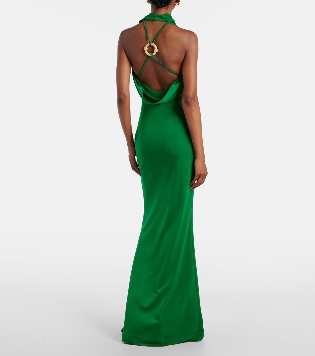 Erin halterneck maxi dress | Rebecca Vallance