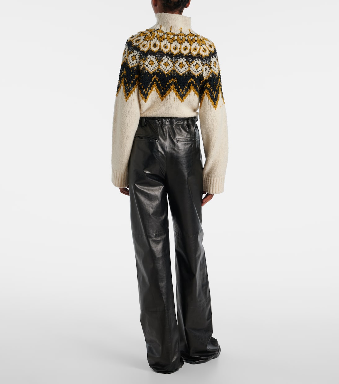 Magnus leather wide-leg pants | Proenza Schouler