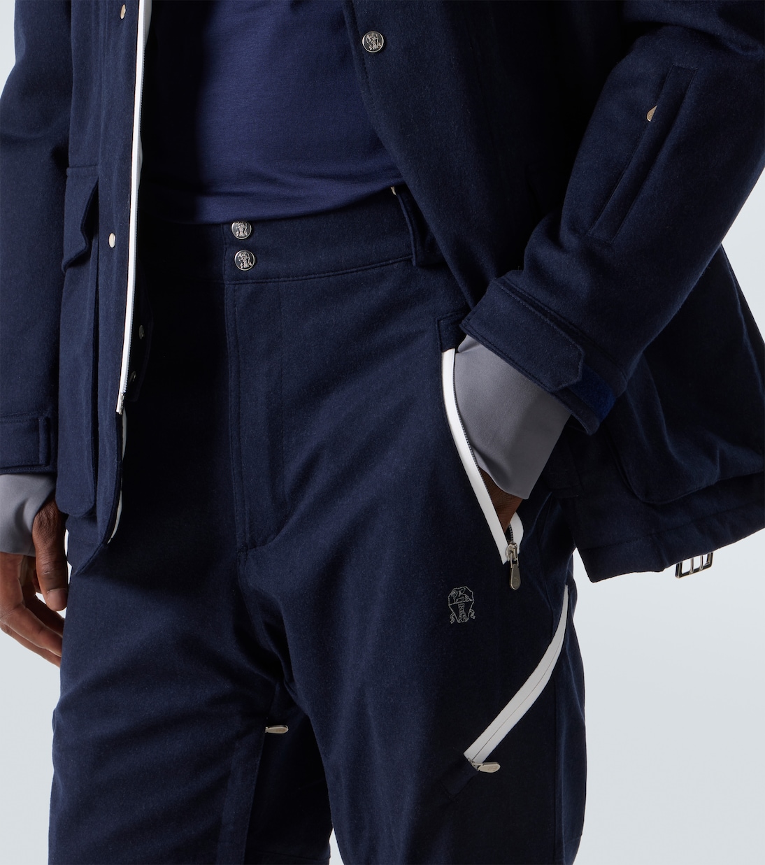 Wool ski pants | Brunello Cucinelli