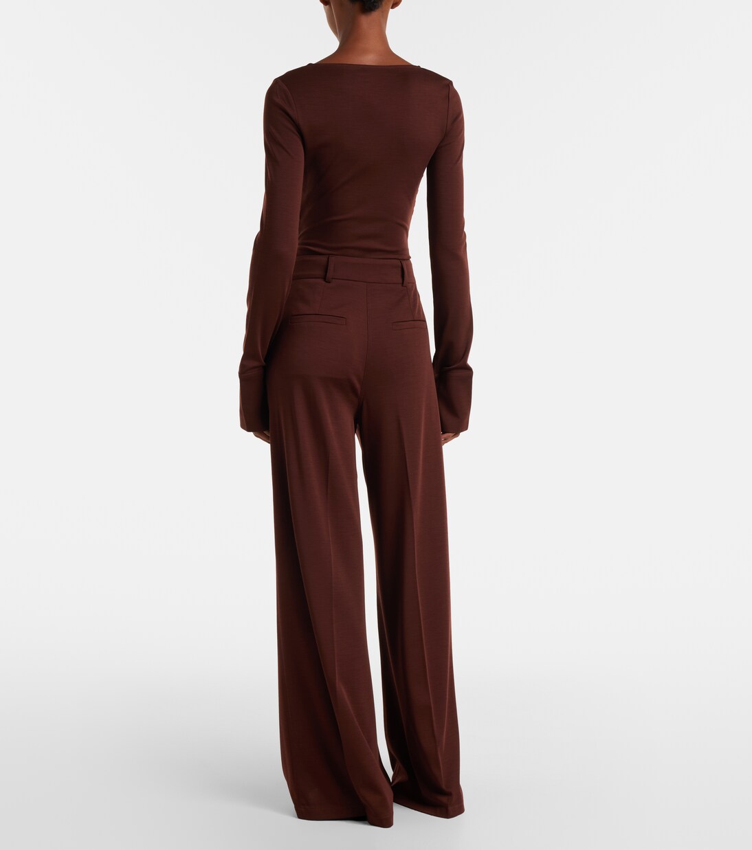 Natale 하이라이즈 울 와이드 팬츠  | Max Mara