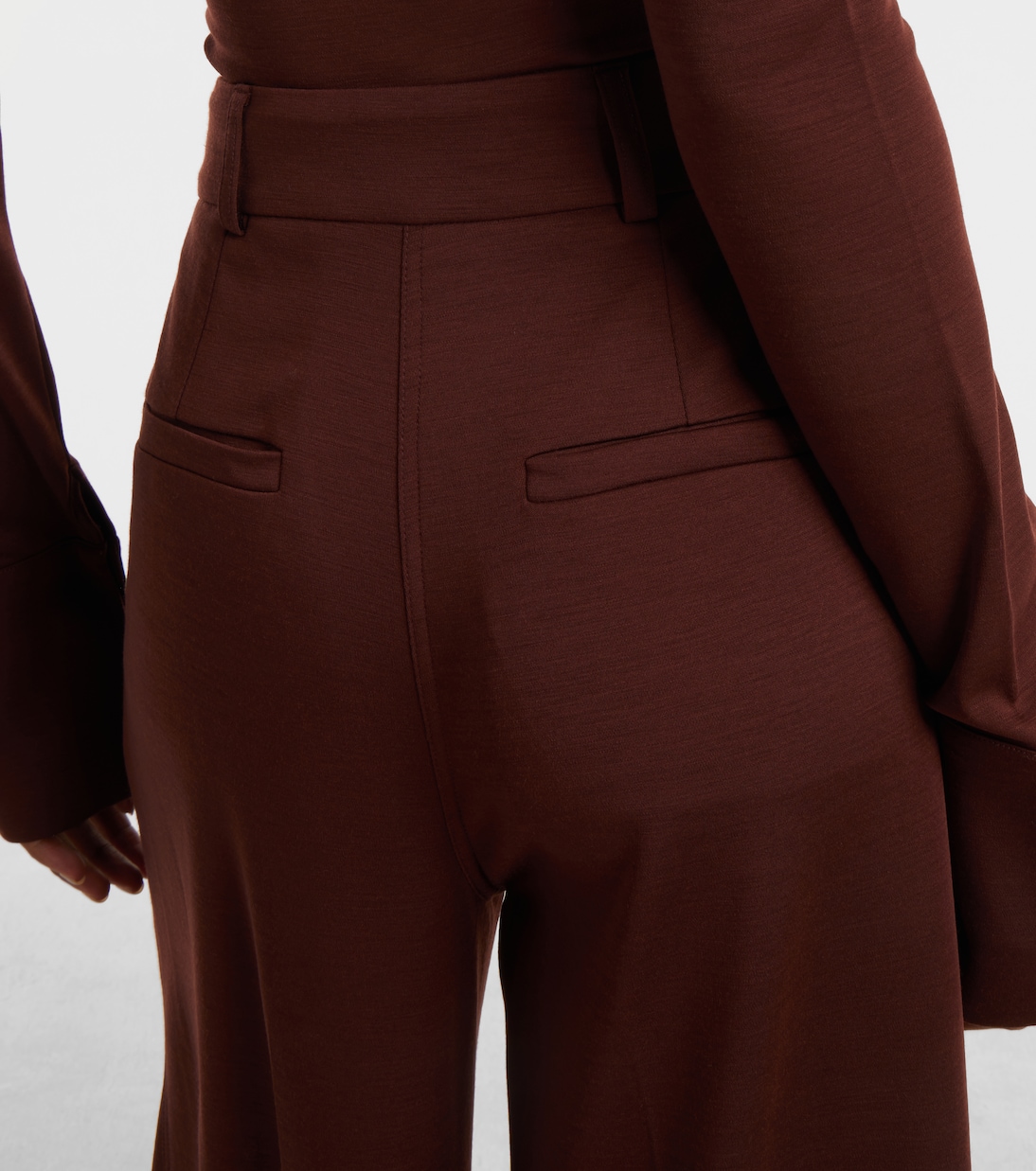 Natale 하이라이즈 울 와이드 팬츠  | Max Mara