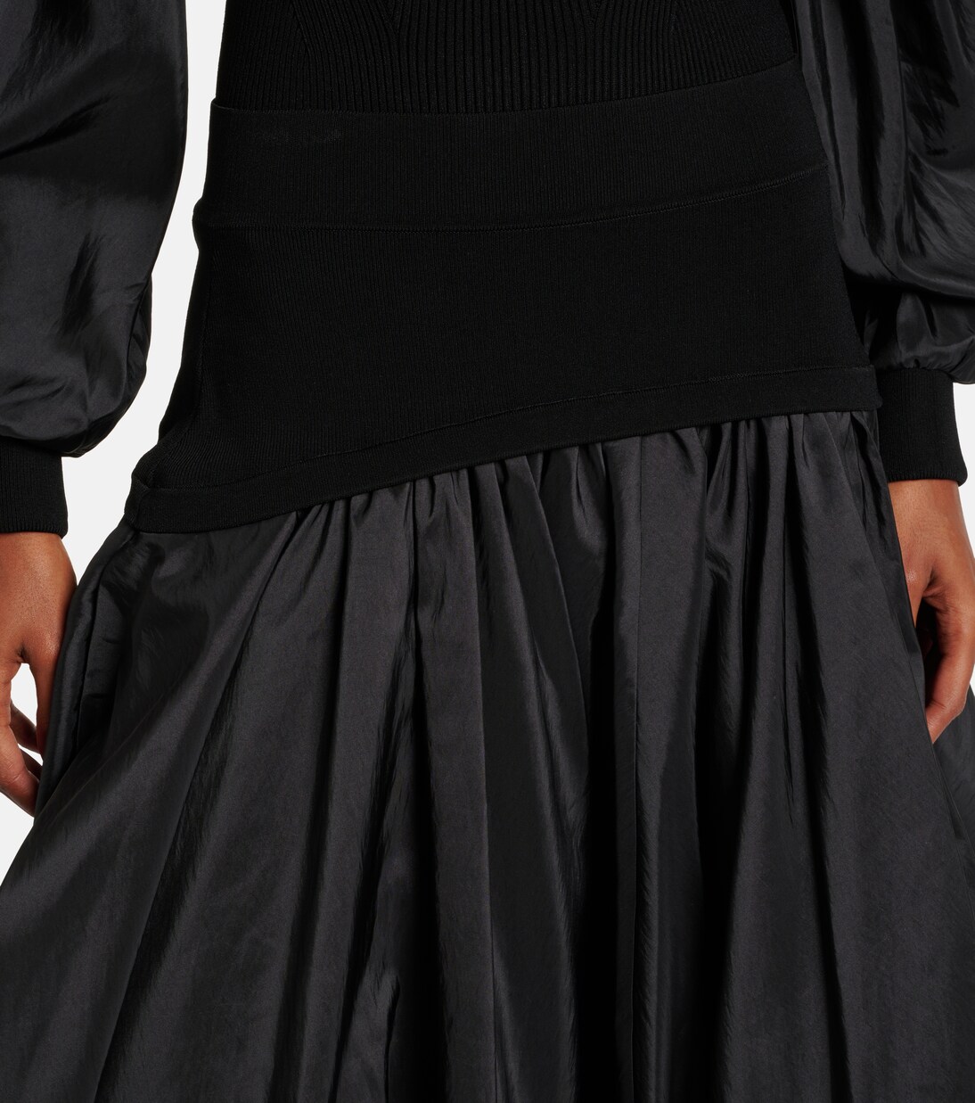 Corinn bubble midi skirt | Simkhai